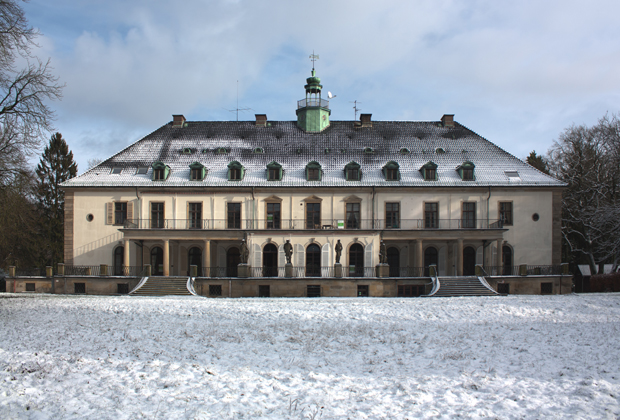 Gut Hohehorst - Parkansicht Winter